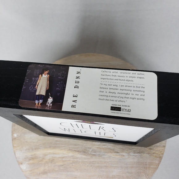 Rae Dunn Cheers, Witches Halloween Sign New - Picture 2 of 8